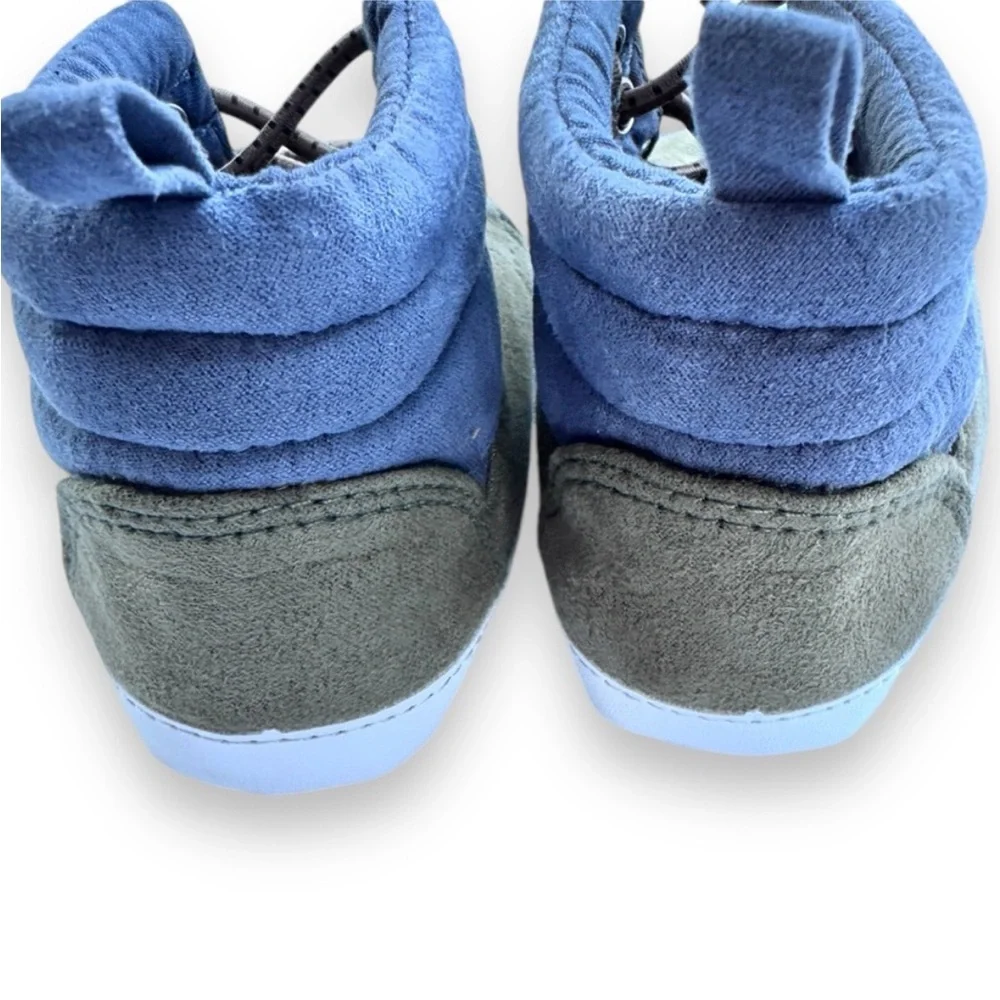 Carter's Critter High-Top Sneaker Crib Shoes Baby